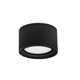 Sandy Black Aluminium Glass Diffuser Gx53 7 Watt 423,8Lm 3000K 220-240 Volt 50Hz Beam Angle 77o IP54 D: 10 H: 6.5 cm