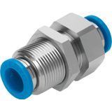 QSS-6-F Push-in bulkhead connector