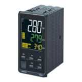 Temperature controller, 1/8DIN (48 x 96mm), 12 VDC pulse output, 4 x a E5EC1216D