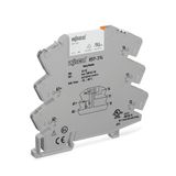 857-314 Relay module; Nominal input voltage: 24 VDC; 1 changeover contact