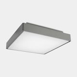 Ceiling fixture IP66 Kossel Direct 300mm E27 18W Grey