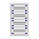 Multi-module distribution board 1M-12L, H:595 W:330 D:200mm