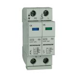 T3/D-Surge arrester complete, 1+1, 280V - Series UAS