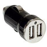 KIT DUAL USB CAR CHARGER 12V-2.1A MAX