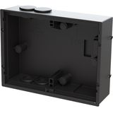 42361F-03 Flush-mounted box&pre-installation box for touch 7&10,Black
