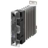 Solid-state relay, 1 phase, 27A, 24-240 VAC, with heat sink, DIN rail G3PJ2102M