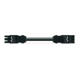 pre-assembled interconnecting cable Cca Socket/plug black