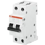 S202-K1.6 Miniature Circuit Breaker - 2P - K - 1.6 A