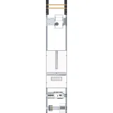 Converter cabinet, PV field, Univ.N, MCCB 250A with motor drive, SG place, NA protection