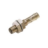 Proximity sensor, inductive, short brass body M8, shielded, 3 mm, DC, E2EN0295C