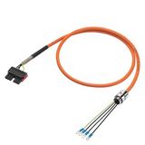 Power cable pre-assembled TYPE 6FX8002-5CP17 4X2.5C, SCREW GL. M25/1PH808. FOR…6FX8002-5CP17-1BE0