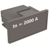 RATING PLUG 3200 E4.2..E6.2 INST