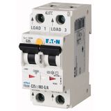 Electronic RCD/MCB combination, 13 A, 30 mA, MCB trip characteristic: B, 2p, RCD trip characteristic: A