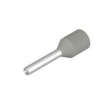 Wire end ferrule, Standard, 0.75 mm², Stripping length: 12 mm, grey