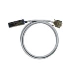 PLC-wire, Analogue signals, 15-pole, Cable LiYCY, 3 m, 0.25 mm²