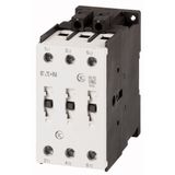 Contactor, 3 pole, 380 V 400 V: 22 kW, 24 V DC, DC operation, Screw terminals