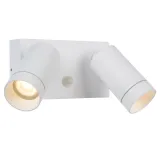 Lucide TAYLOR - Wall spotlight Outdoor - 2xGU10 - IP54 - White