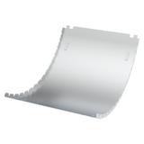 COVER FOR CONVEX DESCENDIONG CURVE 90°  - BRN  - WIDTH 605MM - RADIUS 150° - FINISHING Z275