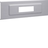 Pre-cut lid AEE 9 gang, FB 60150, light grey