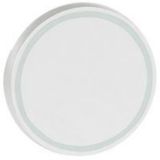 Round key cover Arteor BUS/SCS - without marking - 2 modules - white