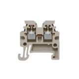 Feed-through terminal block, Screw connection, 1.5 mm², 400 V, 17.5 A,