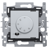 Electronic thermostat, sterling coated