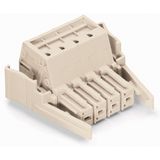 831-3105/037-000 1-conductor female connector; Push-in CAGE CLAMP®; 10 mm²