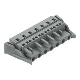 1-conductor female connector CAGE CLAMP® 2.5 mm² gray