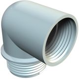 107 W PG21 PA 90° elbow socket, PG thread