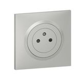 2P+E surface dooxie 16A power socket delivered with square aluminum plate