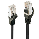 10m Cat.5e F/UTP Network Cable, Black RJ45, M/M, 100MHz, copper