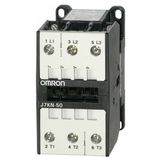 Contactor, 3-pole, 50A/22kW AC-3 (110A AC1), 110 VAC J7KN9143D