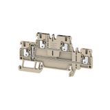 Multi-tier modular terminal, PUSH IN, 1.5 mm², 500 V, 17.5 A, Number o