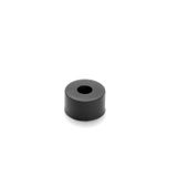 VDK KS  Washer with collar, for BE-DIN channel system, deep black Polypropylene