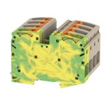 Feed-through terminal block, PUSH IN, 35 mm², 1000 V, 125 A, Number of