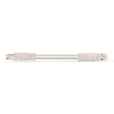 pre-assembled interconnecting cable Eca Socket/plug white