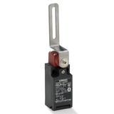 Safety Limit switch, D4NH, M20 (1 conduit), 2NC/1NO (slow-action), arm D4NH0048A