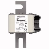 Fuse-link, high speed, 550 A, AC 690 V, DIN 2, 61 x 77 x 108 mm, aR, DIN, IEC, single indicator