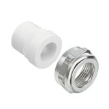 Cable gland (plastic), Accessories, PG 21, Brass, nickel-plated