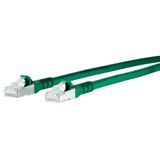 Patch cord Cat.6A AWG 26 25.0 m green