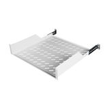 19" Shelf Fix, 2U, up to 50kg Load, D=450mm, Low Profile