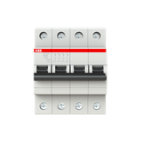 SH204L-B25 Miniature Circuit Breaker - 4P - B - 25 A