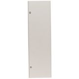 Metal door, for HxW=1760x400mm, left, white