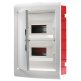 FLUSH-MOUNTING DISTRIBUTION BOARD - WITH BLANK DOOR - 36 MODULES (18X2) IP40