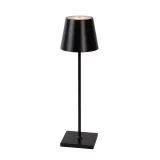 Lucide JUSTIN - Table lamp Outdoor - Ø 11 cm - LED Dim. - 1x2,2W 3000K - IP54 - 3 StepDim - Black