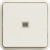 CUBYKO BUTTON LIGHT ASSEMBLY/NO IP55 WHITE