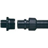 KC20/M20/A/BL STRAIGHT M20 IP66.69/ NC20 COND BLK