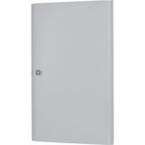 Sheet steel door with rotary door handle HxW=1000x600mm