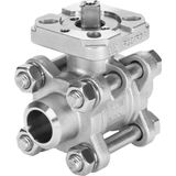 VZBA-21/2"-WW-63-T-22-F0710-V4V4T Ball valve