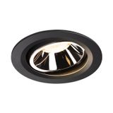 NUMINOS L DL 25,4W 2200lm 3000K 55ø 700mA LED black/chrome